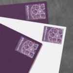 2022 Floral Geometry – Art Collection, $5 Postage - Image 2