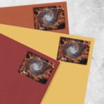 2025 Spiral Galaxy NGC 628 – Astronomy Collection, Priority Mail Express Rate 100 Stamps 5 Sheets - Image 2