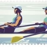 Forever Stamps 2022 Women’s Rowing – Commemorative Issue, First-Class Postage