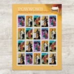 Forever Stamps 2025 Powwows – Celebrating Native American Culture, Cultural Heritage, First-Class Postage 100 Stamps 5 Sheets - Image 2