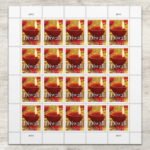 Forever Stamps 2016 Diwali – Festival Greeting, Holiday Celebration, First-Class Postage 100 Stamps 5 Sheets - Image 2