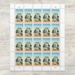 Forever Stamps 2024 Bluegrass Music – Cultural Heritage, First-Class Postage 100 Stamps 5 Sheets - Image 2