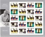 Forever Stamps 2021 Emilio Sanchez – Art Collection, Cultural Heritage, First-Class Postage 100 Stamps 5 Sheets - Image 2