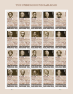 Forever Stamps 2024 The Underground Railroad – Commemorative Issue, First-Class Postage 100 Stamps 5 Sheets - Image 2