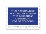 Forever Stamps 2024 Alex Trebek – Jeopardy! Host, Commemorative Issue, First-Class Postage