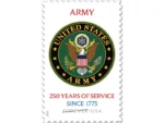 Forever Stamps 2025 Army – 250 Years of Service, Honor & Service, First-Class Postage