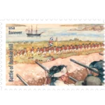 Forever Stamps 2025 Battlefields of the American Revolution – Commemorative Issue, First-Class Postage 100 Stamps 5 Sheets
