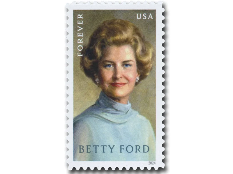 betty-ford-2024-forever-stamps-main-scaled-1-800x600 Forever Stamps 2024 Betty Ford – Commemorative Issue, First-Class Postage - Image 1