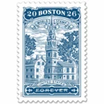 Forever Stamps 2025 Boston World Stamp Show – Philatelic Exhibition, First-Class 100 Stamps 5 Sheets