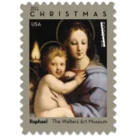 Forever Stamps 2011 Christmas Madonna and Child – Holiday Celebration, First-Class Postage 100 Stamps 5 Sheets