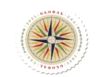 Global Forever Stamps 2025 Compass Rose – International Mailing, First-Class Postage