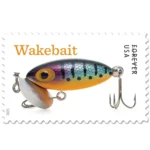 Forever Stamps 2025 Freshwater Fishing Lures – Outdoor Recreation, First-Class Postage100 Stamps 5 Sheets