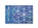 2024 Geometric Floral Design – Art Collection, First-Class Rate - Image 3
