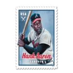 Forever Stamps 2024 Hank Aaron – Commemorative Issue, First-Class Postage100 Stamps 5 Sheets