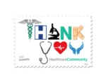 Forever Stamps 2024 Healthcare Community Thank You – Awareness & Appreciation, First-Class Postage