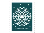 Forever Stamps 2024 Holiday Snowflake – Winter Celebration, First-Class Postage - Image 3