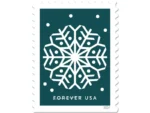 Forever Stamps 2024 Holiday Snowflake – Winter Celebration, First-Class Postage