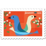Forever Stamps 2026 Love – Wedding Invitation, First-Class Postage 100 Stamps 5 Sheets