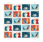Forever Stamps 2026 Love – Wedding Invitation, First-Class Postage 100 Stamps 5 Sheets - Image 2