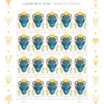 Forever Stamps 2020 Lunar New Year – Year of the Rat, First-Class Postage - Image 2