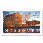 Forever Stamps 2021 Missouri Statehood – Historic Landmark, First-Class Postage