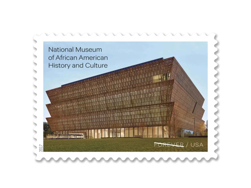 national-museum-of-african-american-history-and-culture-2017-forever-stamps-main-scaled-1-800x600 Forever Stamps 2017 National Museum of African American History and Culture – Cultural Heritage, First-Class Postage - Image 1