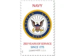 Forever Stamps 2025 Navy – 250 Years of Service, Honor & Service, First-Class Postage