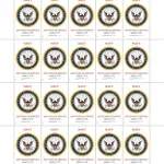 Forever Stamps 2025 Navy – 250 Years of Service, Honor & Service, First-Class Postage - Image 2