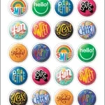 Forever Stamps 2024 Pinback Buttons – Art Collection, First-Class Postage - Image 2
