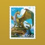 Forever Stamps 2024 Dungeons & Dragons – Cultural Heritage Collection, First-Class Postage 100 Stamps 5 Sheets
