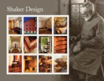 Forever Stamps 2024 Shaker Design – American Craft & Architecture, First-Class Postage 100 Stamps 5 Sheets - Image 2