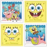 Forever Stamps 2025 SpongeBob SquarePants – Animated TV Series, First-Class Postage