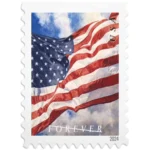 Forever Stamps 2024 U.S. Flags – Patriotic Symbol, First-Class Postage