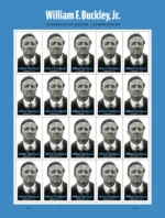Forever Stamps 2025 William F. Buckley Jr. – Commemorative Issue, First-Class Postage 100 Stamps 5 Sheets - Image 2